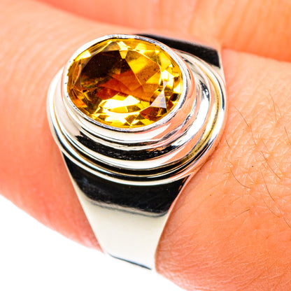 Citrine Rings handcrafted by Ana Silver Co - RING77066