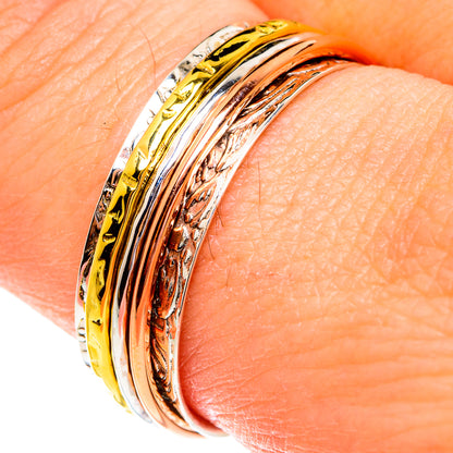 Meditation Spinner Rings handcrafted by Ana Silver Co - RING77074