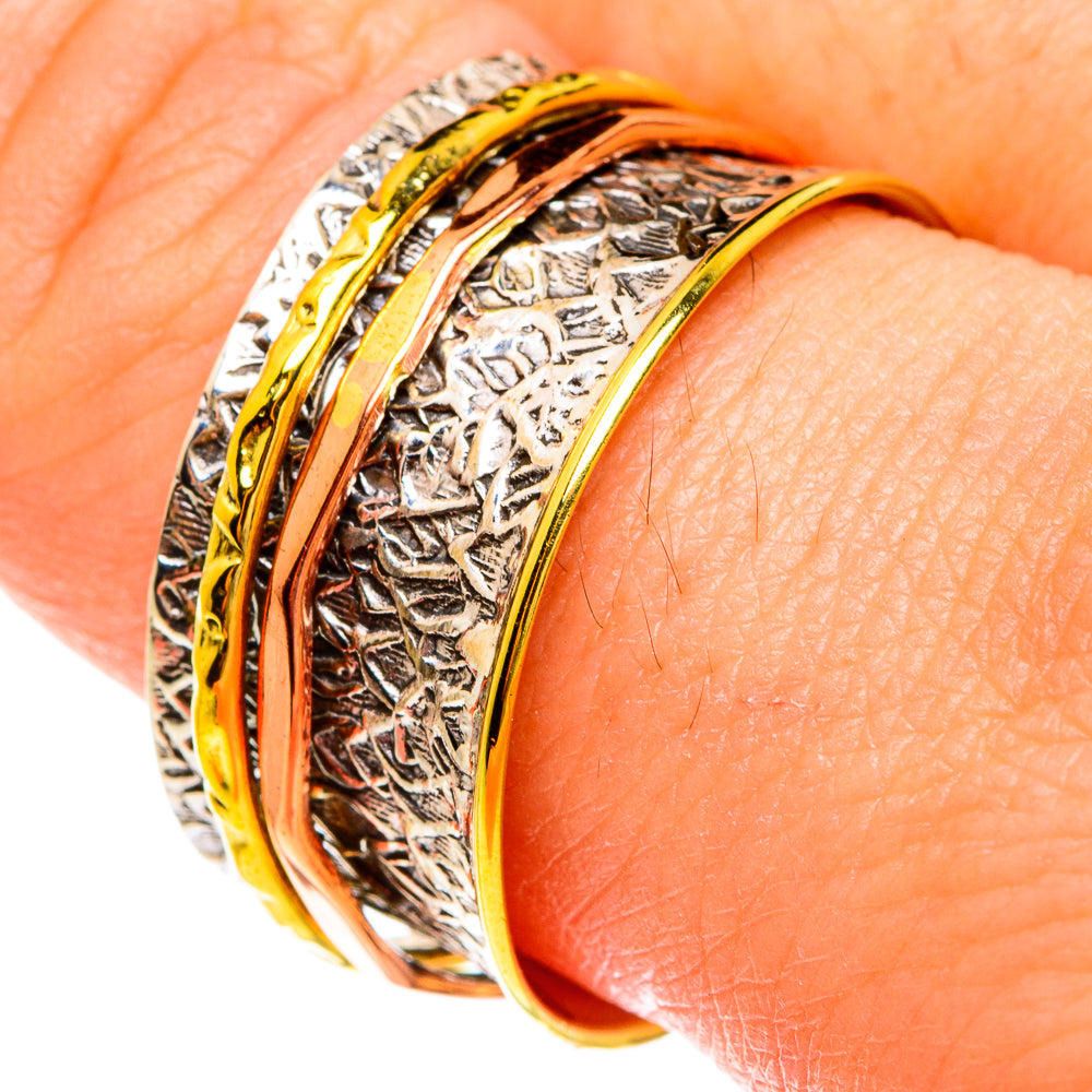Meditation Spinner Rings handcrafted by Ana Silver Co - RING77075