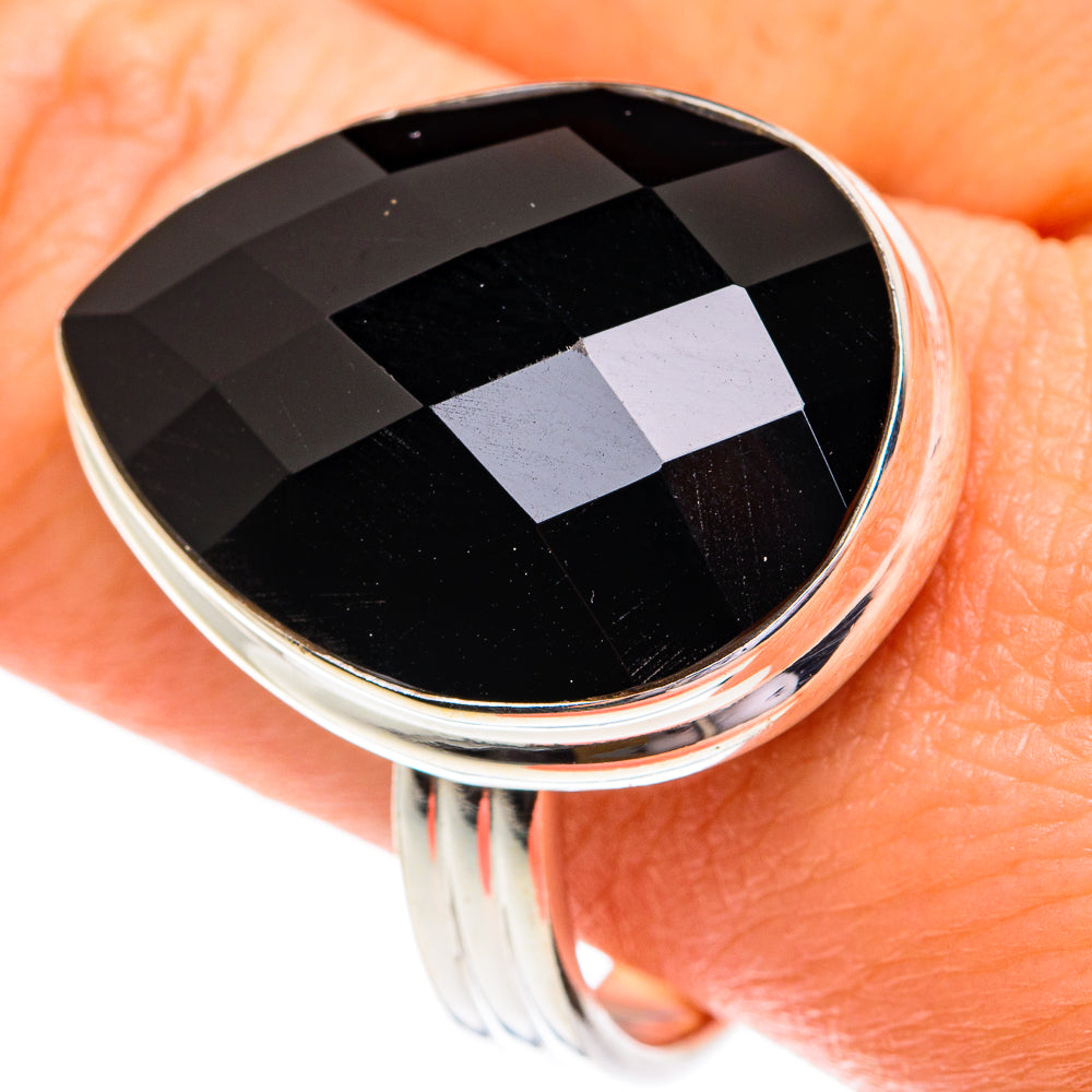 Black Onyx Rings handcrafted by Ana Silver Co - RING77077