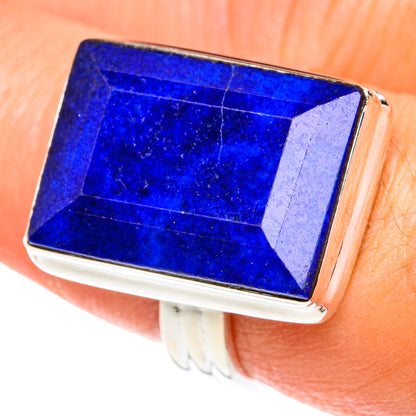 Lapis Lazuli Rings handcrafted by Ana Silver Co - RING77087