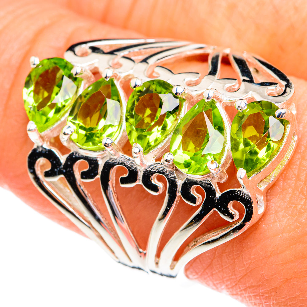 Peridot Rings handcrafted by Ana Silver Co - RING77090