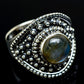 Labradorite Rings handcrafted by Ana Silver Co - RING7710
