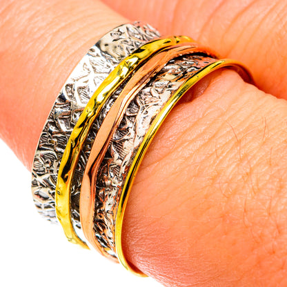 Meditation Spinner Rings handcrafted by Ana Silver Co - RING77104