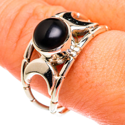 Black Onyx Rings handcrafted by Ana Silver Co - RING77105