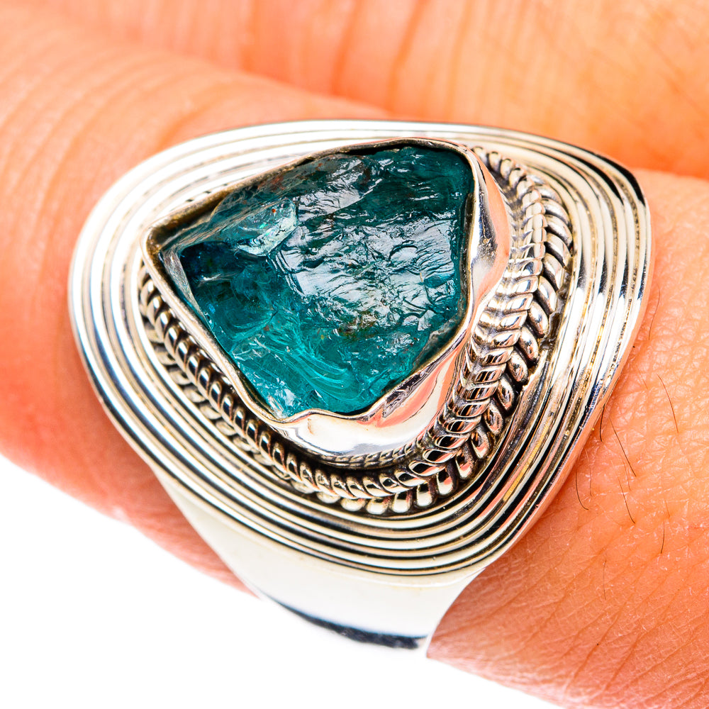 Apatite Rings handcrafted by Ana Silver Co - RING77115