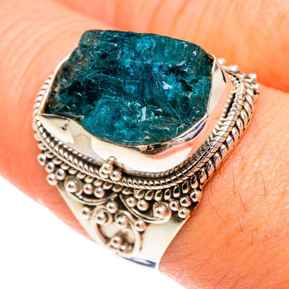 Apatite Rings handcrafted by Ana Silver Co - RING77118
