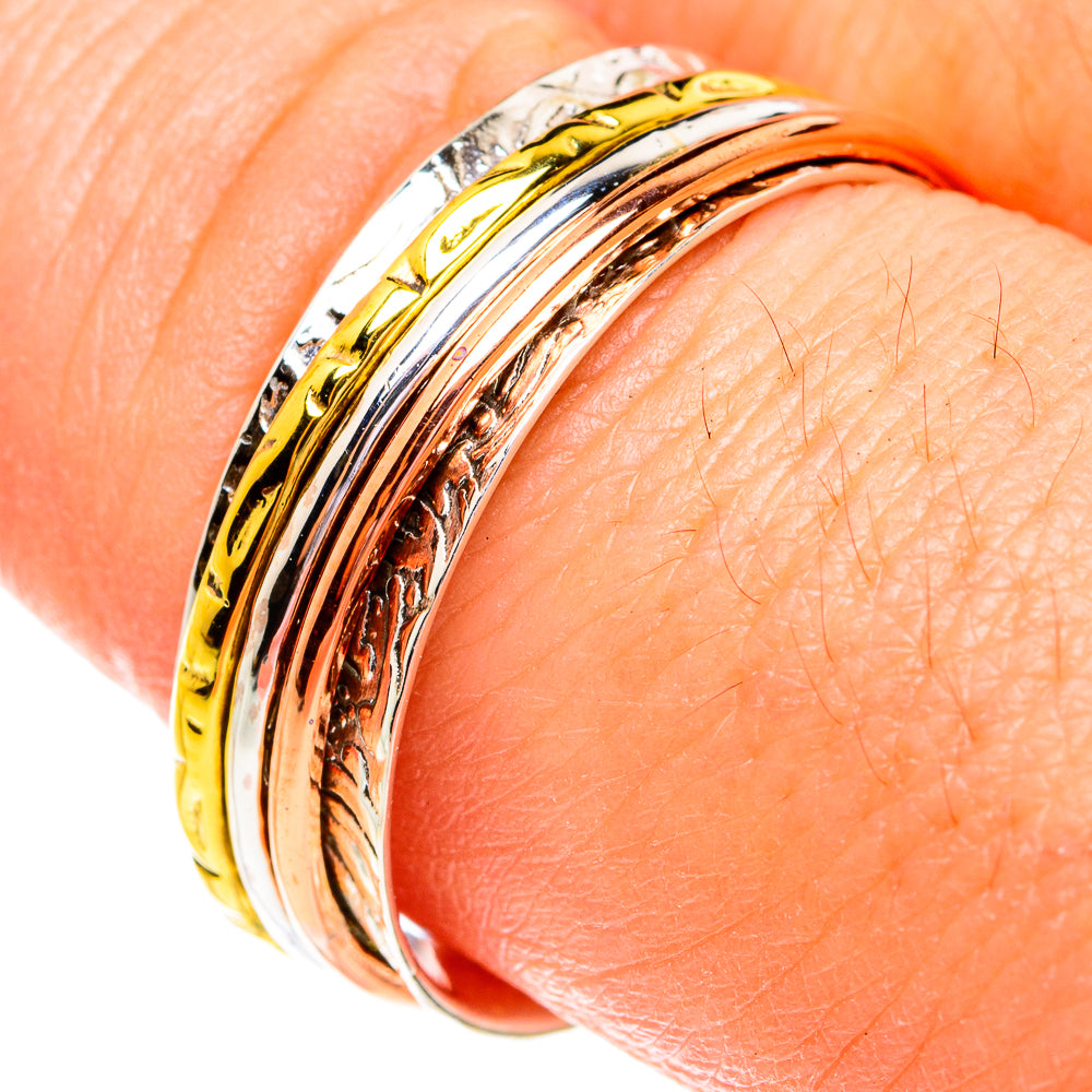 Meditation Spinner Rings handcrafted by Ana Silver Co - RING77132