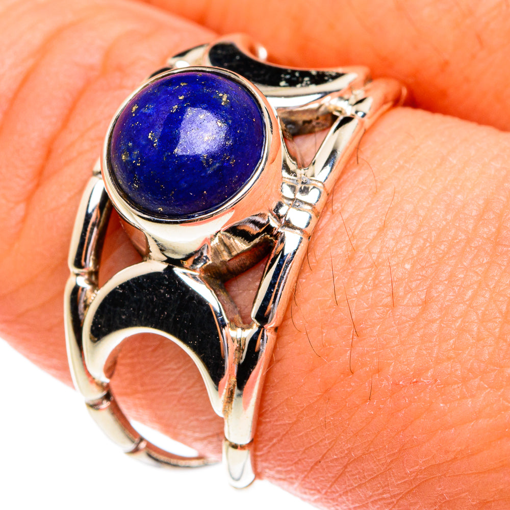 Lapis Lazuli Rings handcrafted by Ana Silver Co - RING77141
