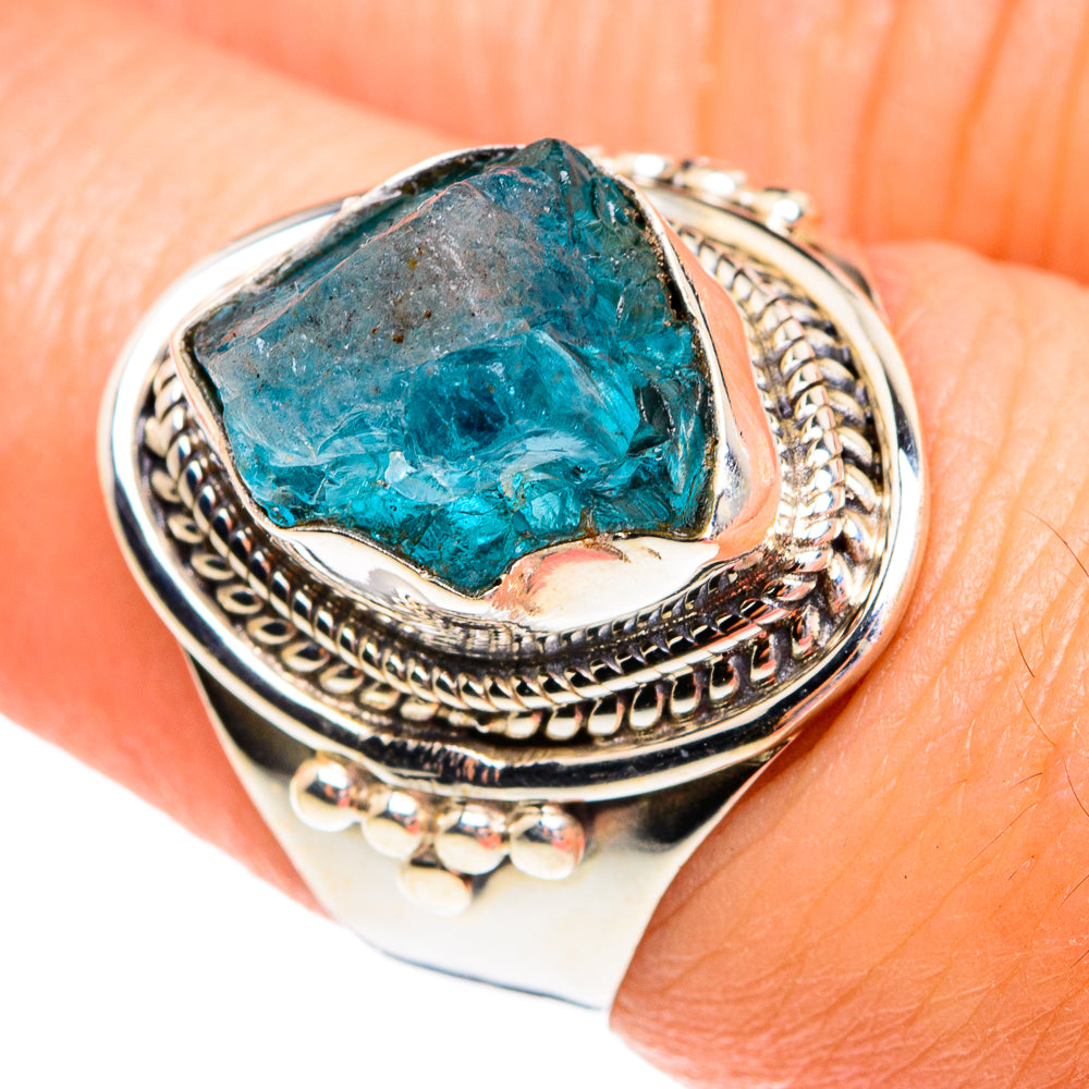 Apatite Rings handcrafted by Ana Silver Co - RING77145