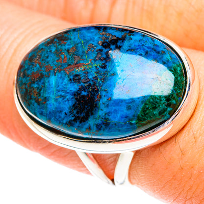 Chrysocolla Rings handcrafted by Ana Silver Co - RING77147