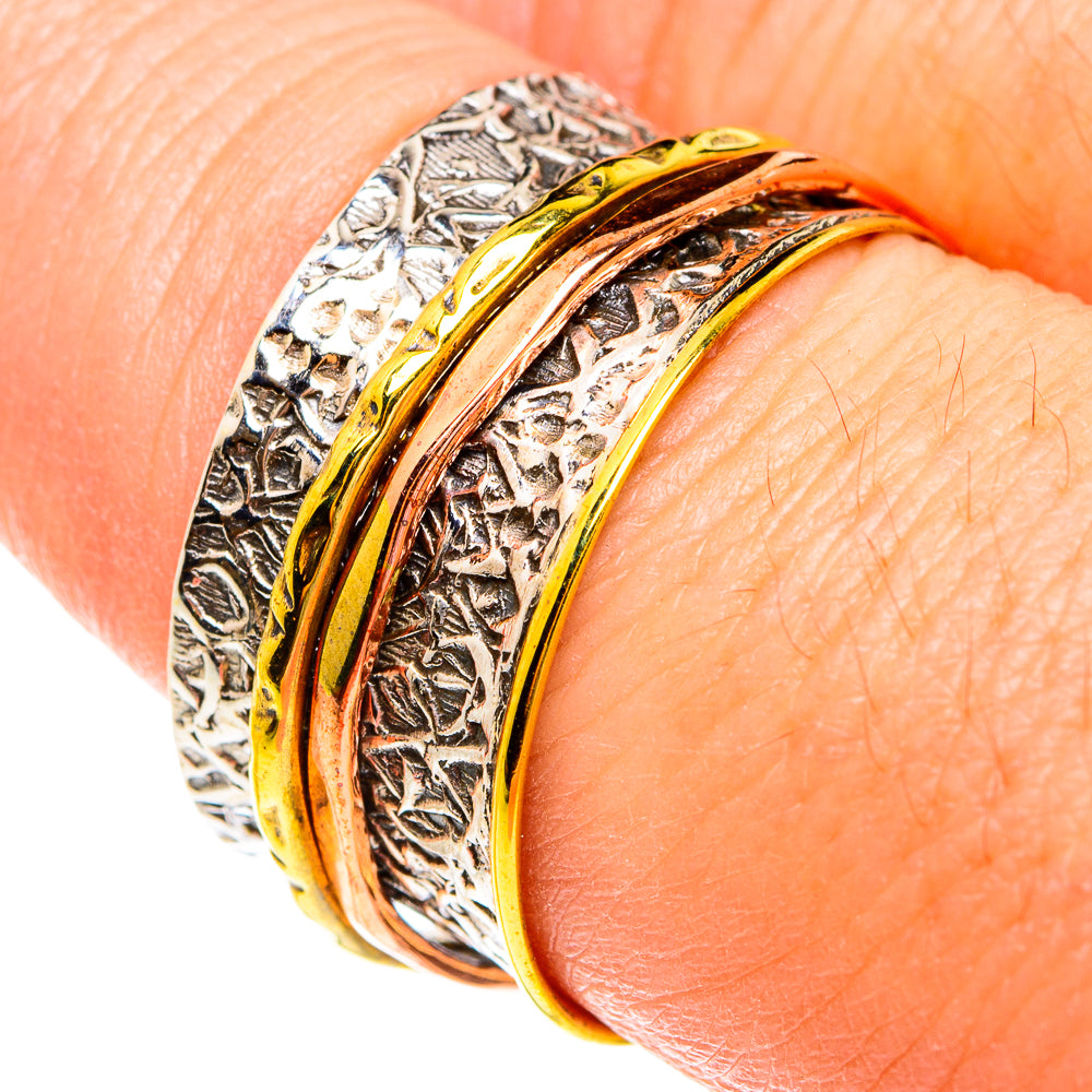 Meditation Spinner Rings handcrafted by Ana Silver Co - RING77159
