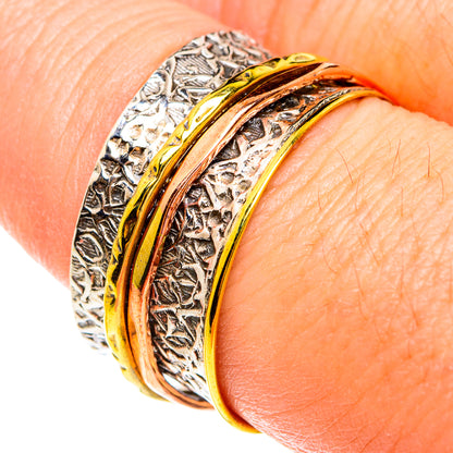 Meditation Spinner Rings handcrafted by Ana Silver Co - RING77159