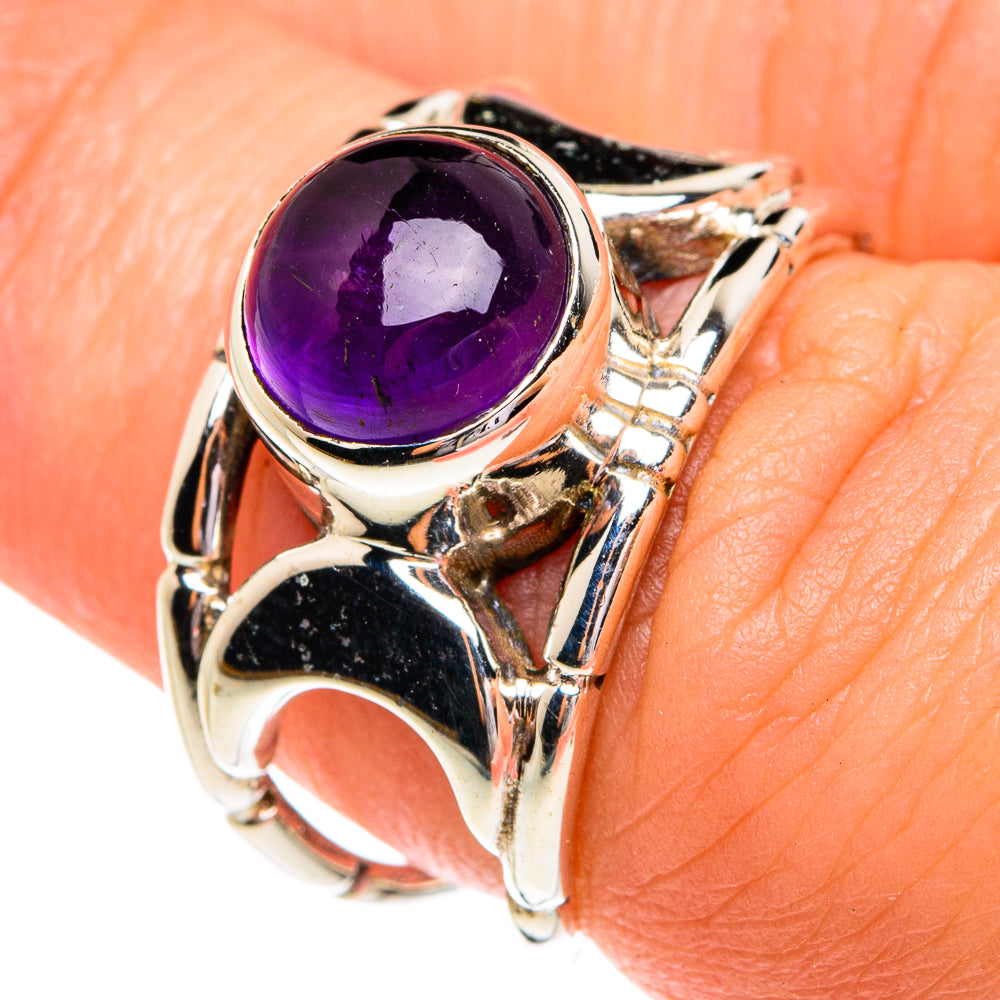 Amethyst Rings handcrafted by Ana Silver Co - RING77183