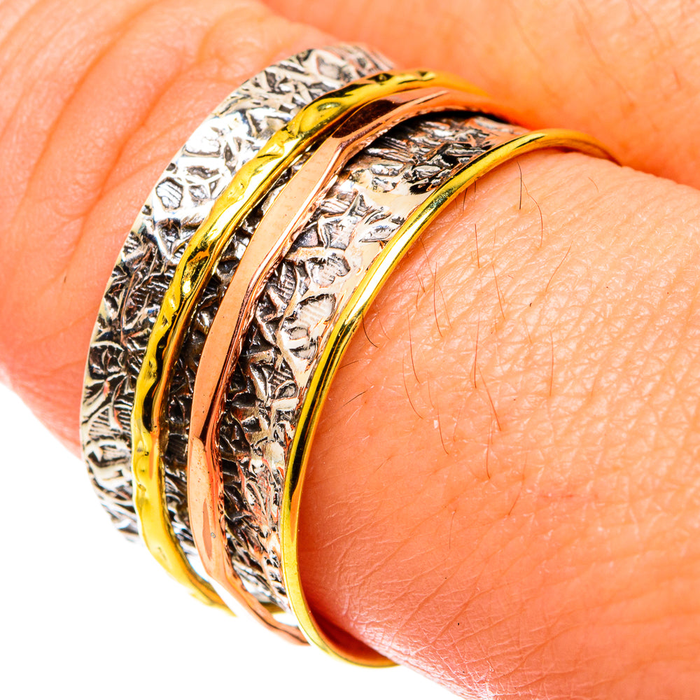 Meditation Spinner Rings handcrafted by Ana Silver Co - RING77186