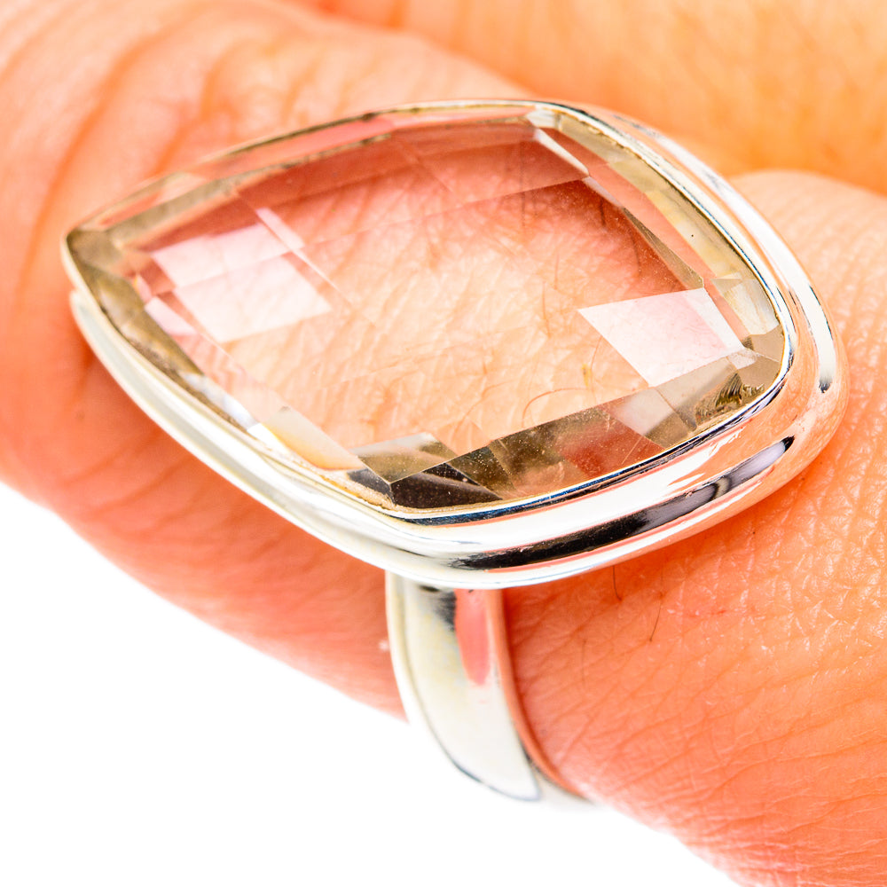 White Quartz Rings handcrafted by Ana Silver Co - RING77188