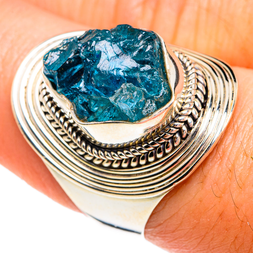 Apatite Rings handcrafted by Ana Silver Co - RING77193
