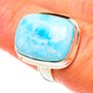 Larimar Rings handcrafted by Ana Silver Co - RING77194