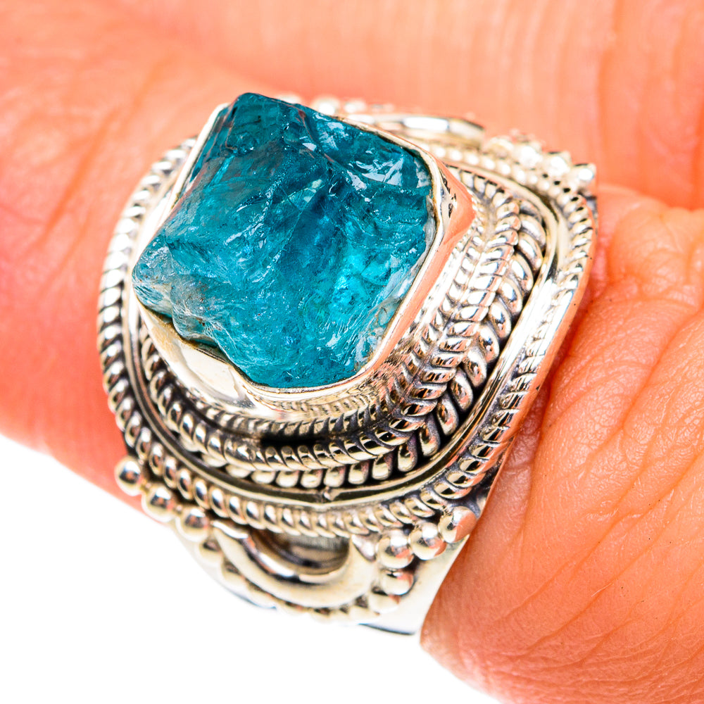 Apatite Rings handcrafted by Ana Silver Co - RING77196