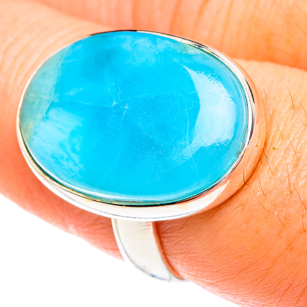 Larimar Rings handcrafted by Ana Silver Co - RING77199