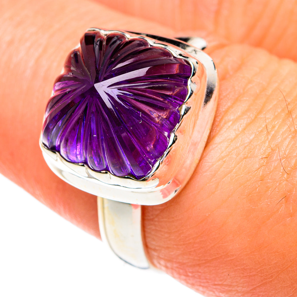 Amethyst Rings handcrafted by Ana Silver Co - RING77213