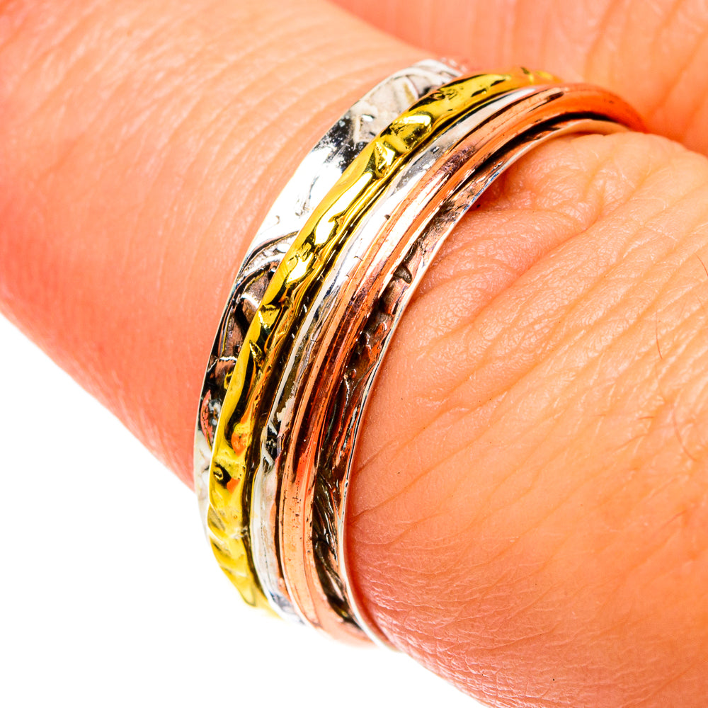 Meditation Spinner Rings handcrafted by Ana Silver Co - RING77214