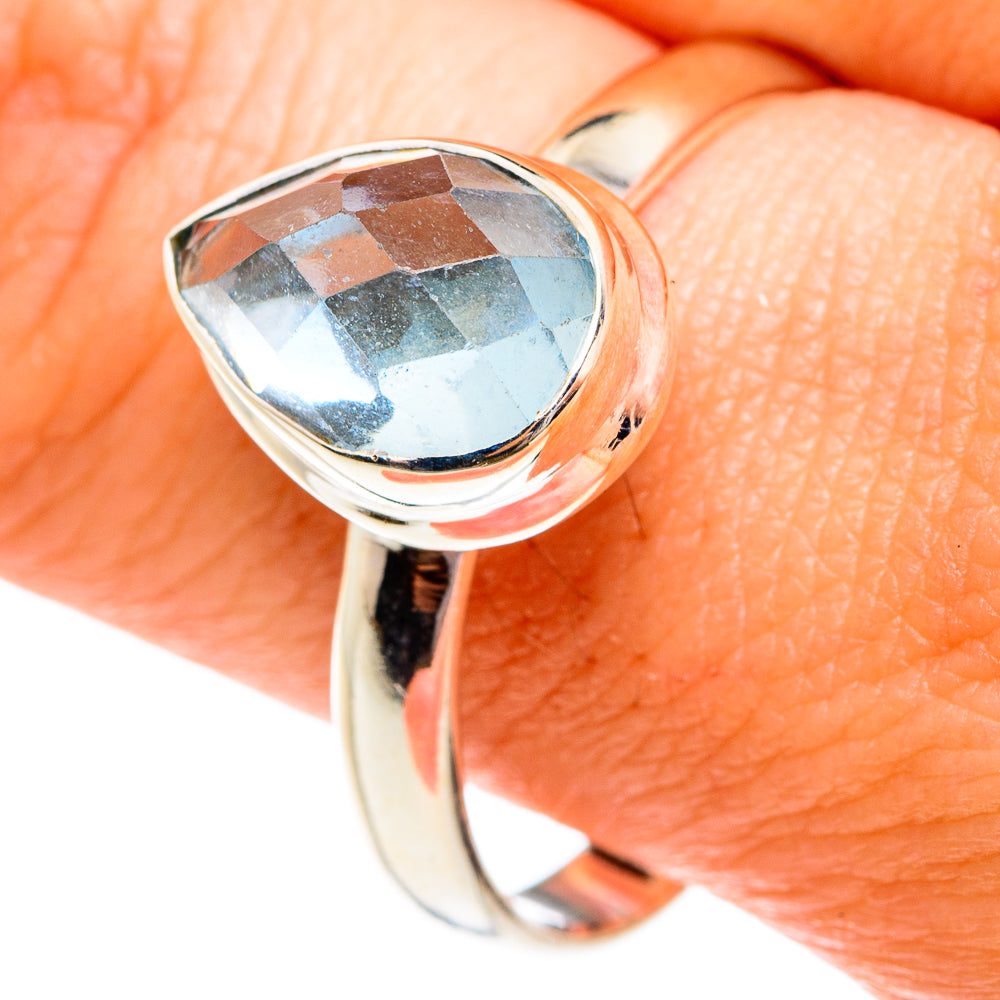 Aquamarine Rings handcrafted by Ana Silver Co - RING77223