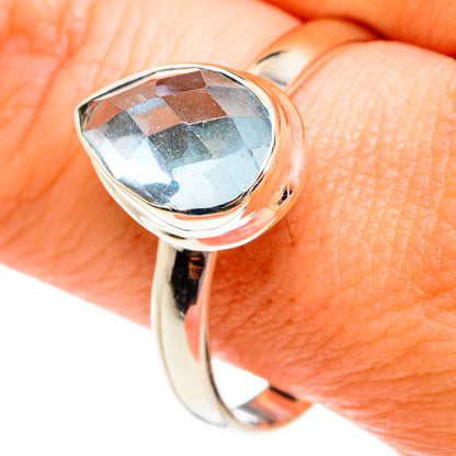 Aquamarine Rings handcrafted by Ana Silver Co - RING77223