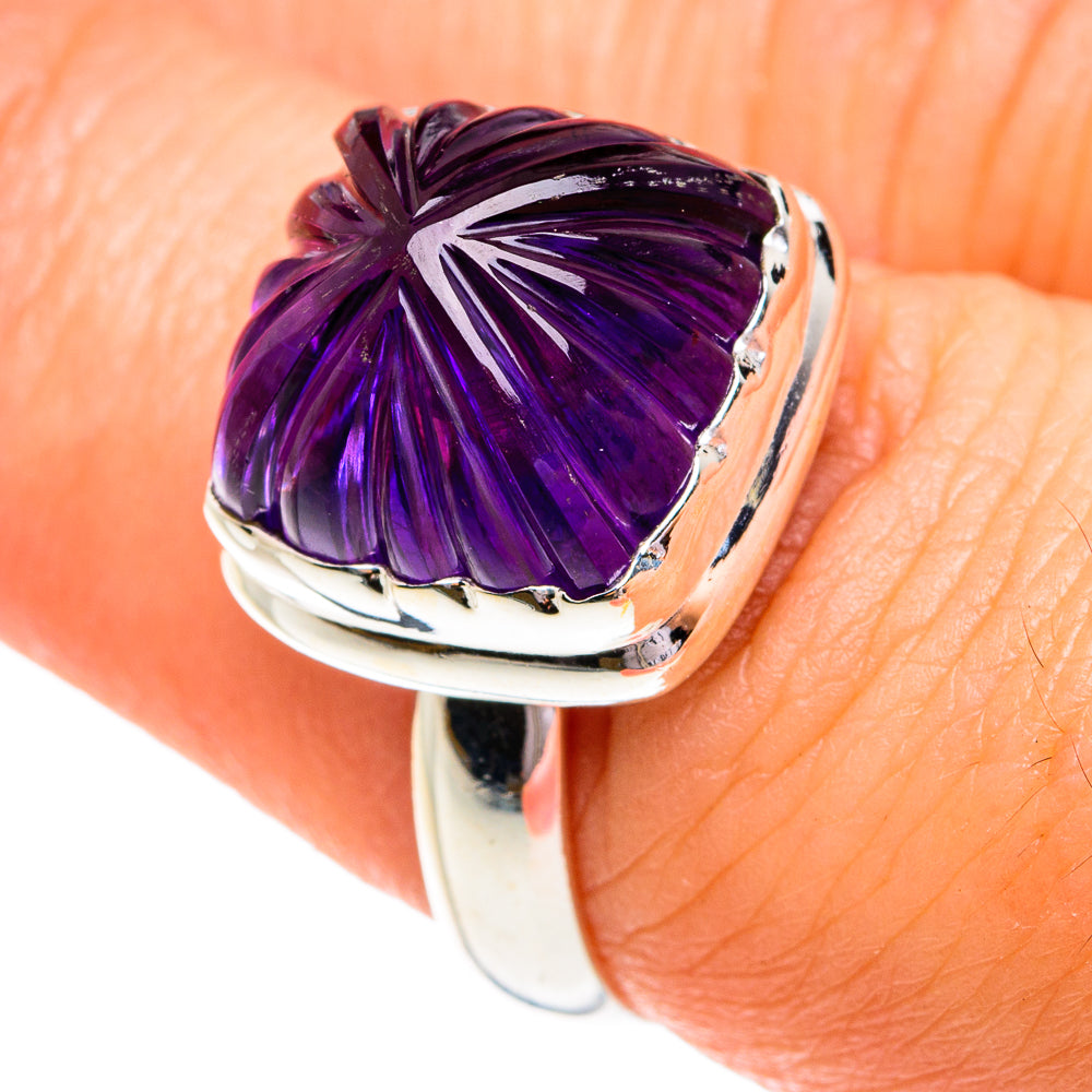 Amethyst Rings handcrafted by Ana Silver Co - RING77237