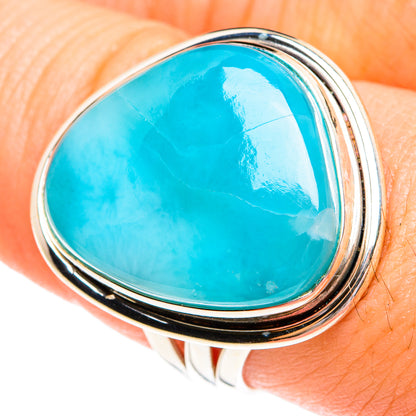 Larimar Rings handcrafted by Ana Silver Co - RING77251