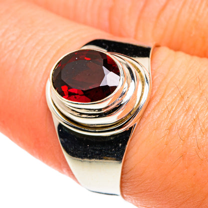 Garnet Rings handcrafted by Ana Silver Co - RING77261