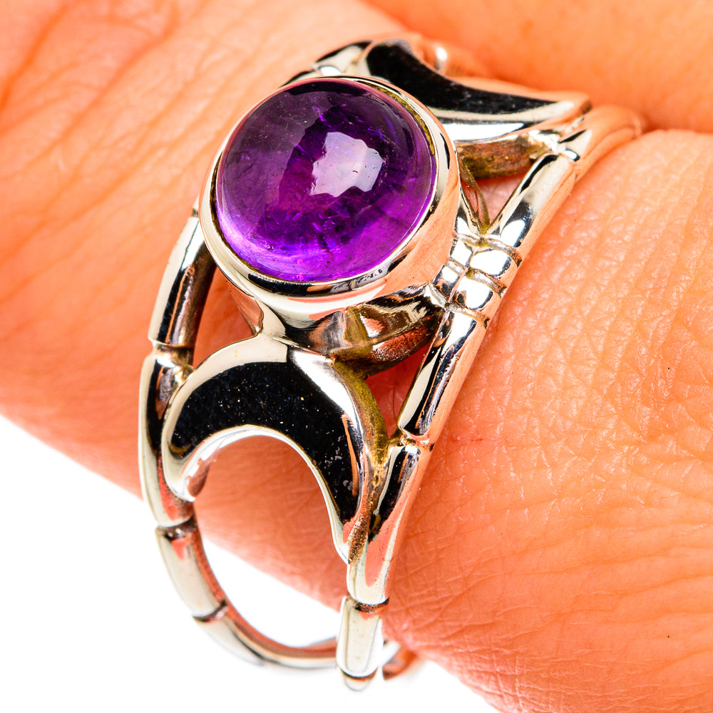 Amethyst Rings handcrafted by Ana Silver Co - RING77263