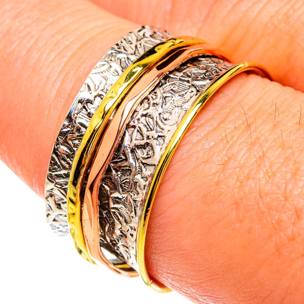 Meditation Spinner Rings handcrafted by Ana Silver Co - RING77267