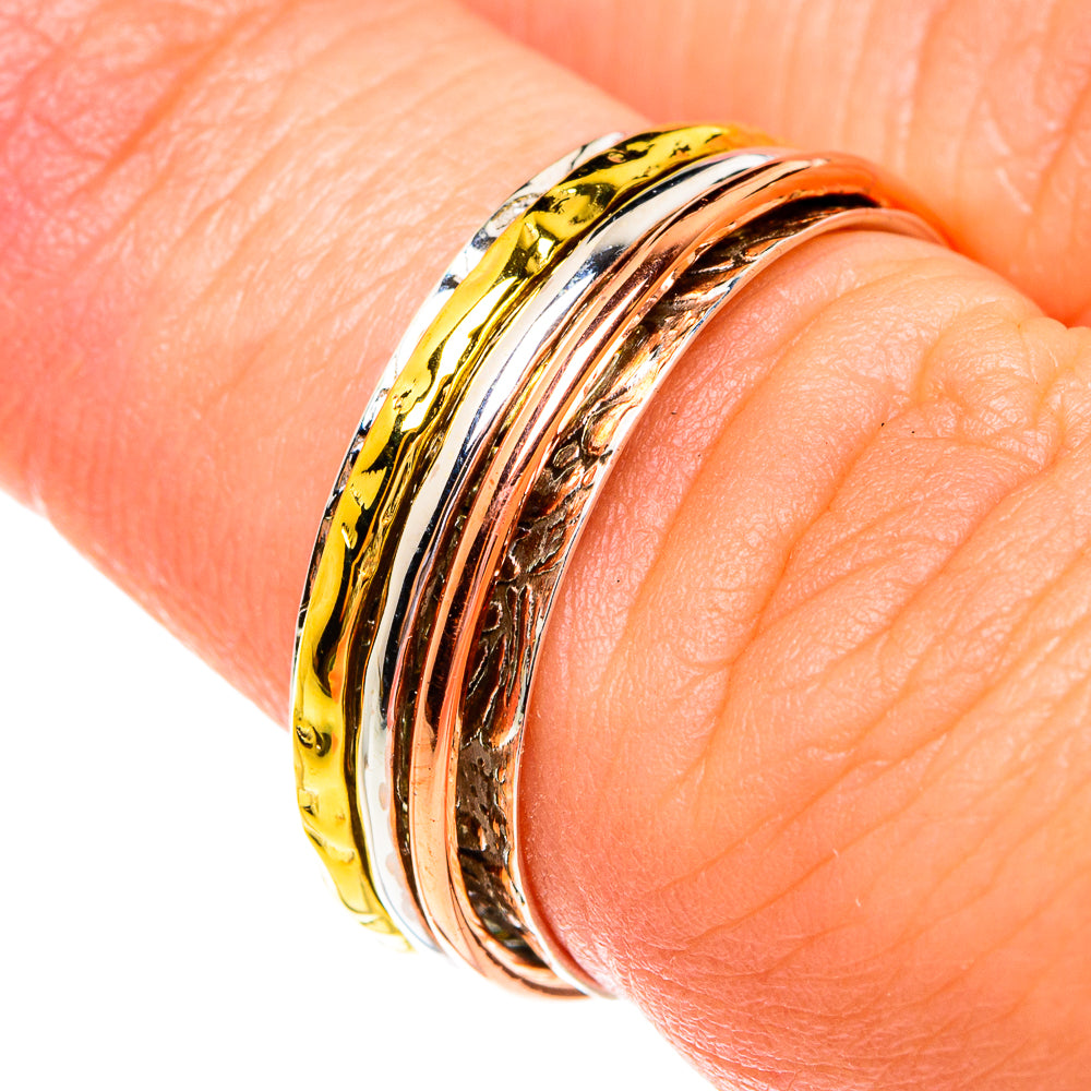 Meditation Spinner Rings handcrafted by Ana Silver Co - RING77268