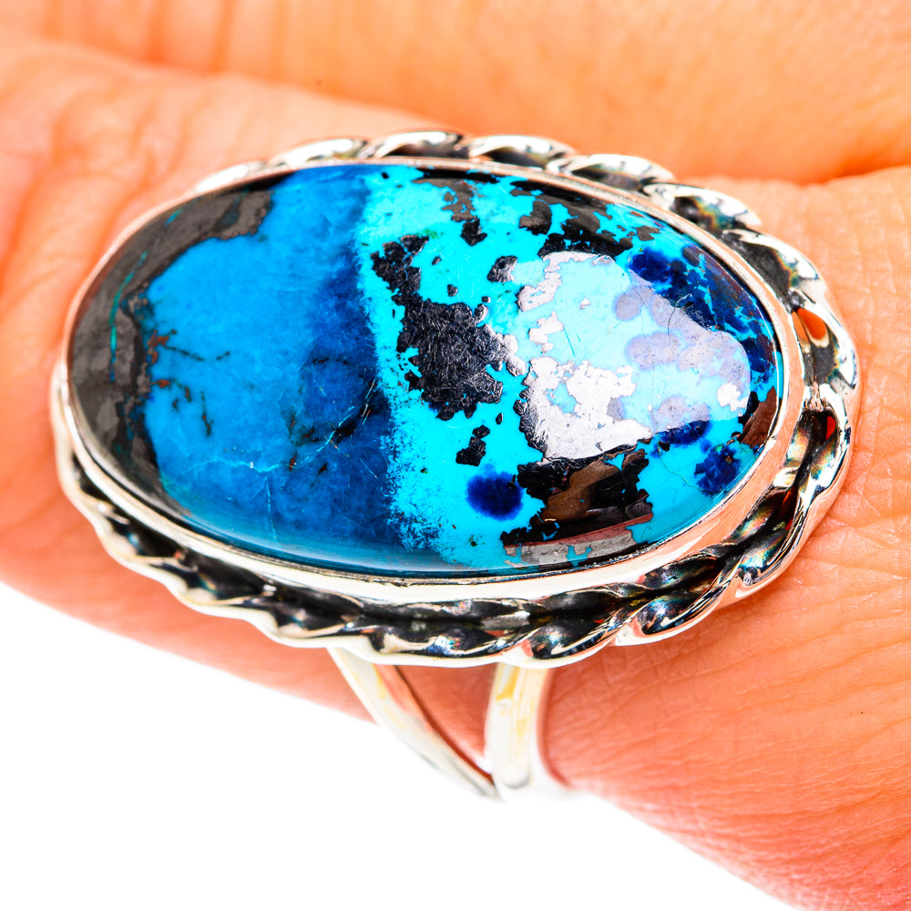 Shattuckite Rings handcrafted by Ana Silver Co - RING77284