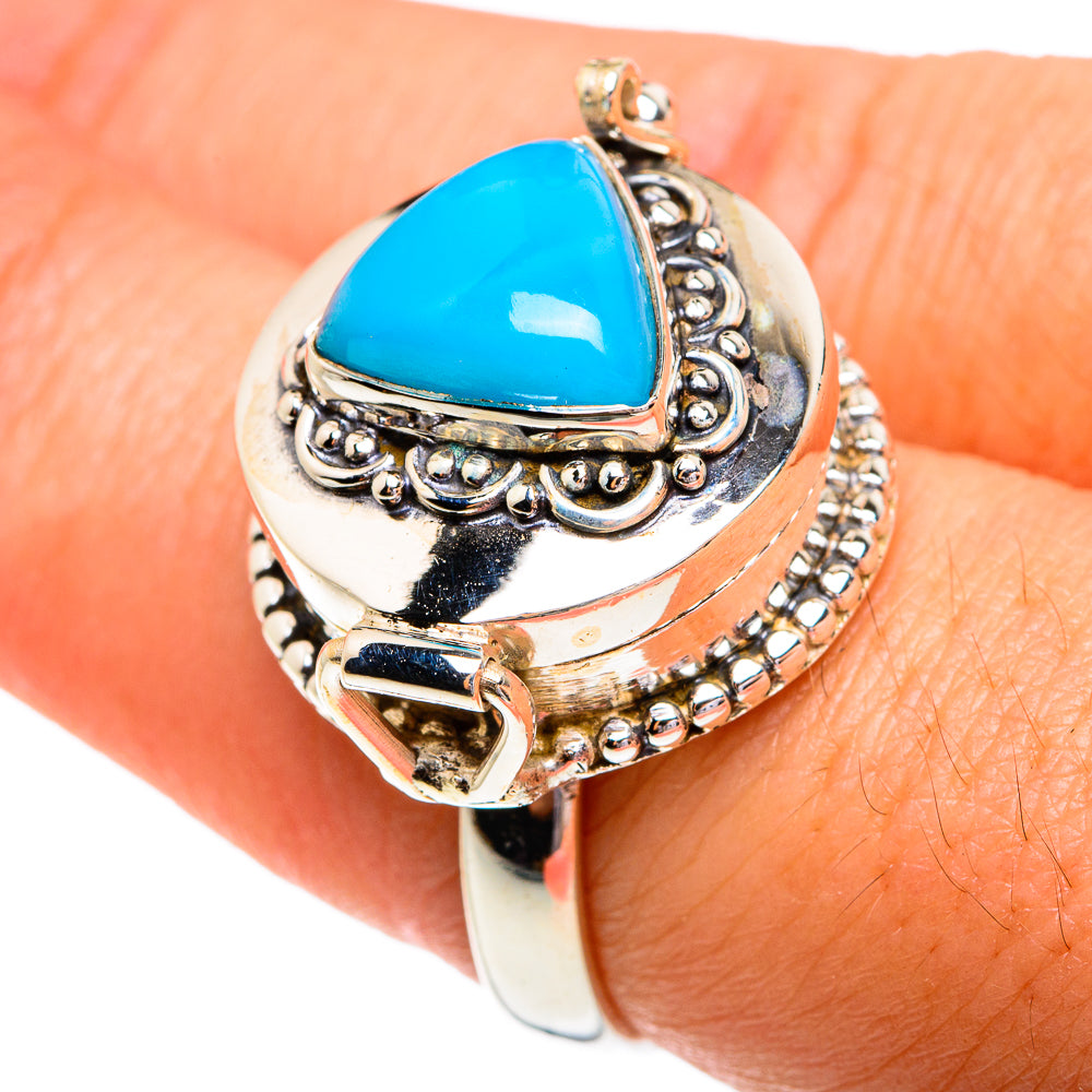 Larimar Rings handcrafted by Ana Silver Co - RING77285