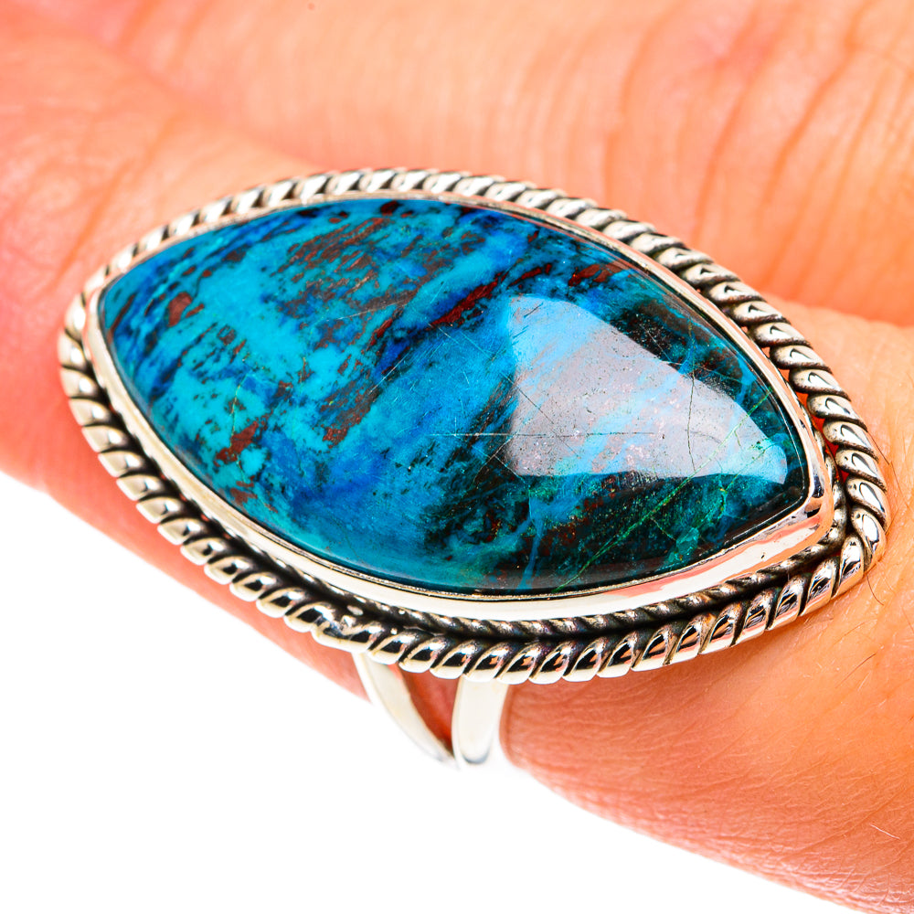 Shattuckite Rings handcrafted by Ana Silver Co - RING77289