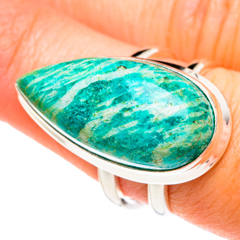 Amazonite Rings handcrafted by Ana Silver Co - RING77290