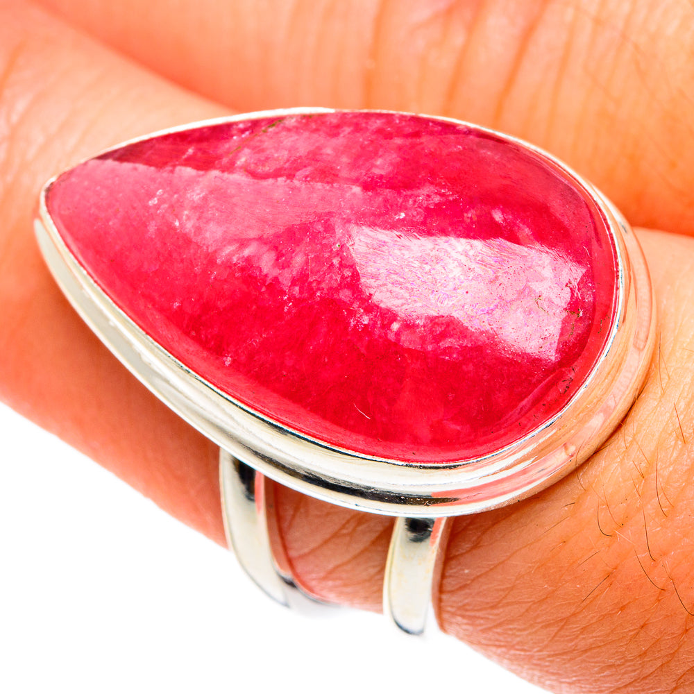 Rhodochrosite Rings handcrafted by Ana Silver Co - RING77302