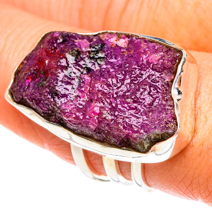 Ruby Zoisite Rings handcrafted by Ana Silver Co - RING77304