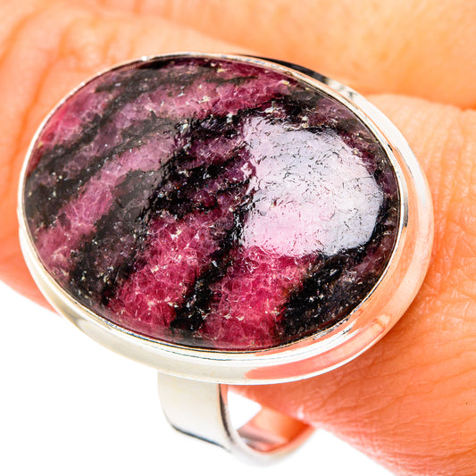 Rhodonite Rings handcrafted by Ana Silver Co - RING77305