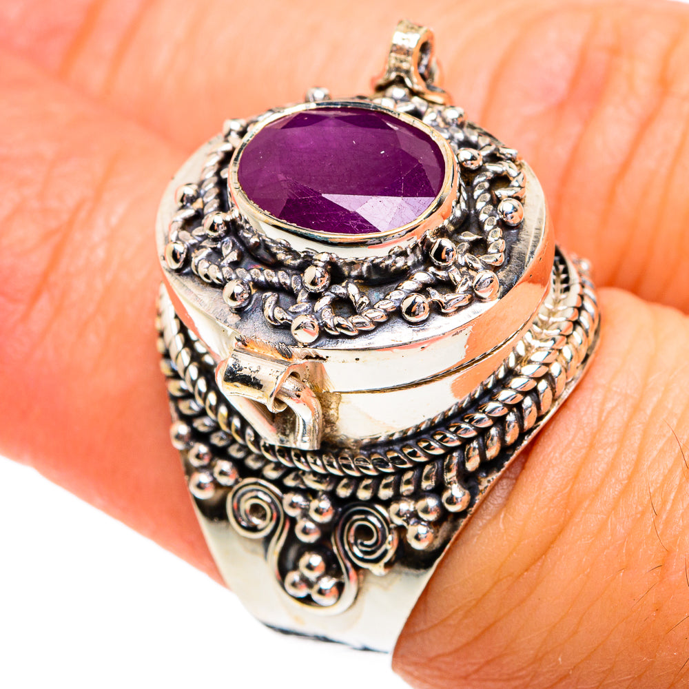 Ruby Rings handcrafted by Ana Silver Co - RING77306