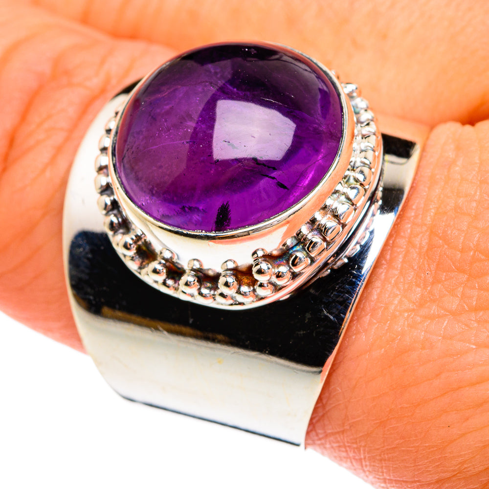 Amethyst Rings handcrafted by Ana Silver Co - RING77311
