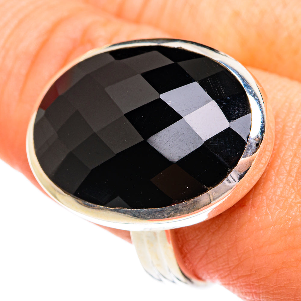 Black Onyx Rings handcrafted by Ana Silver Co - RING77313