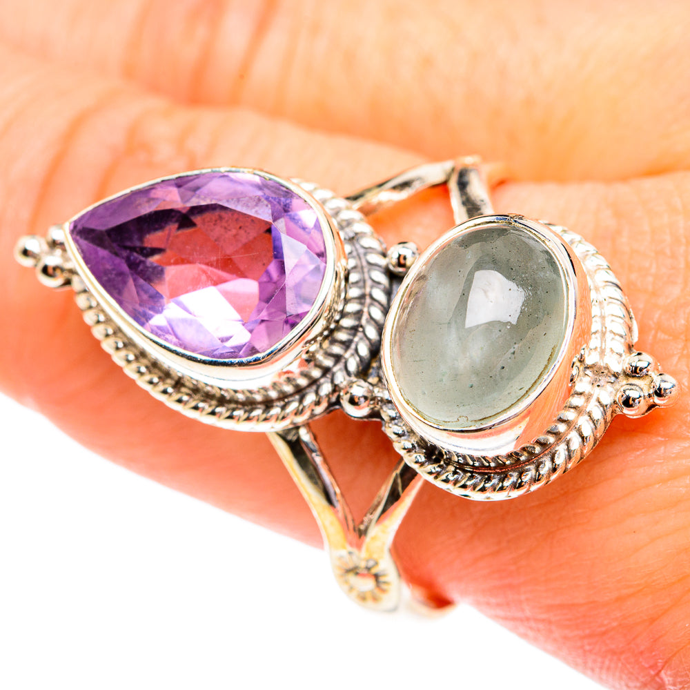 Aquamarine Rings handcrafted by Ana Silver Co - RING77318