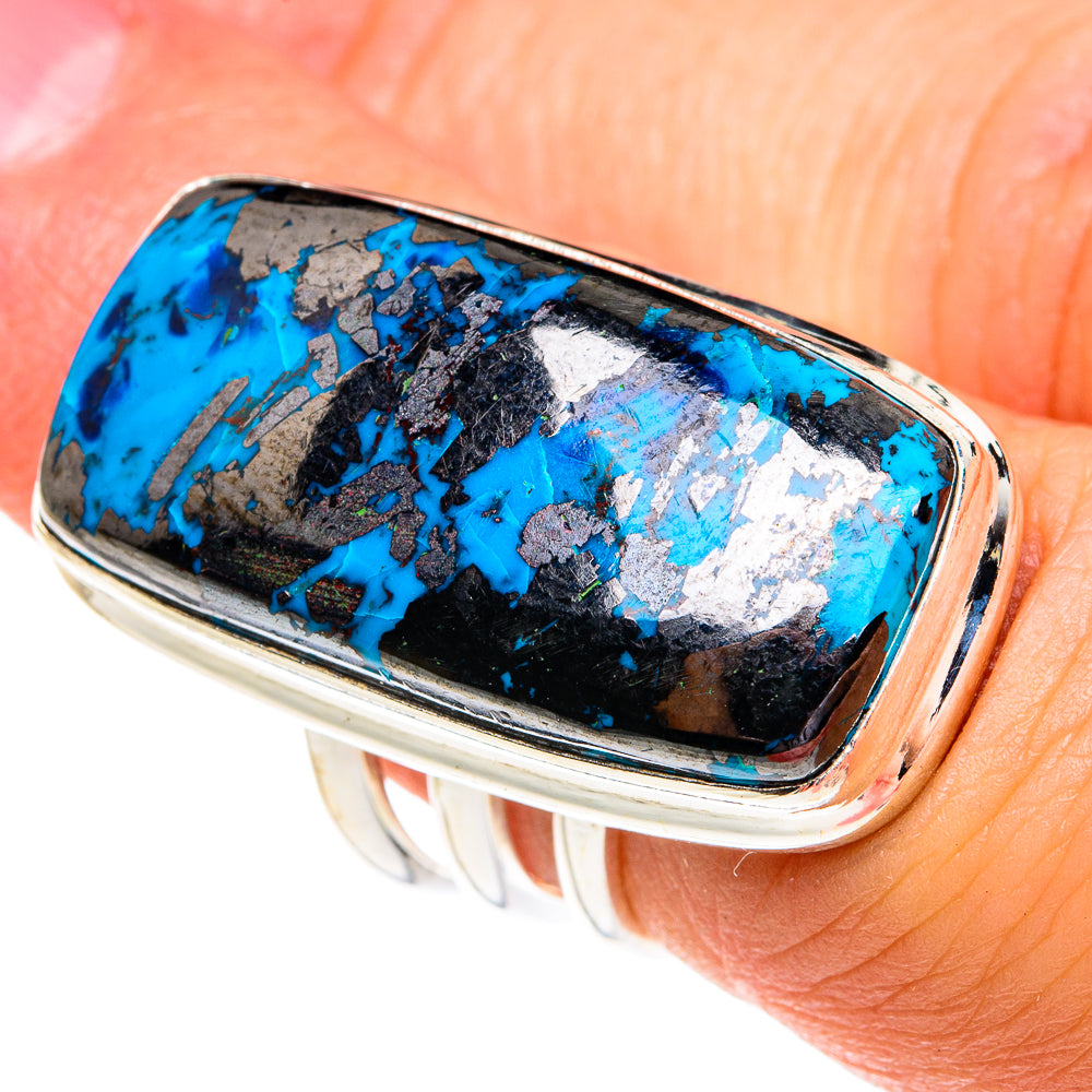 Shattuckite Rings handcrafted by Ana Silver Co - RING77326