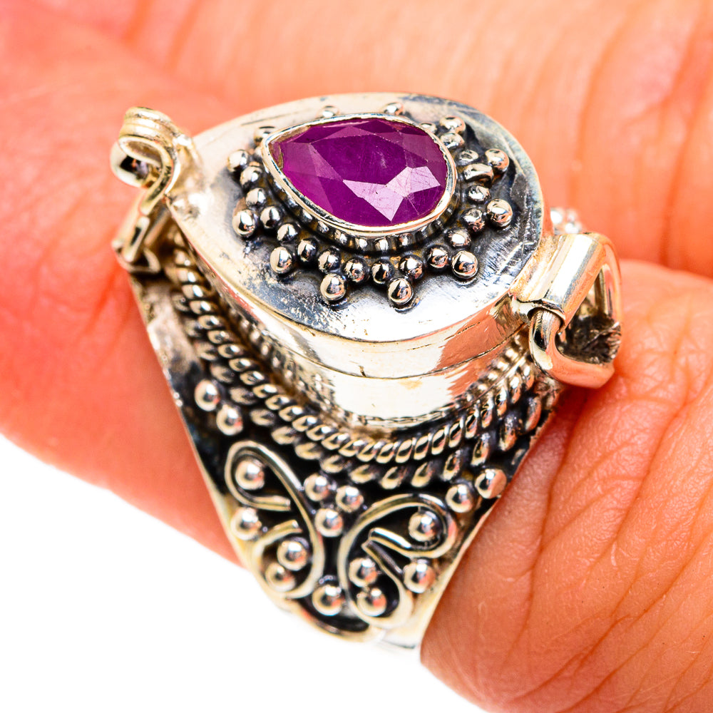 Ruby Rings handcrafted by Ana Silver Co - RING77346