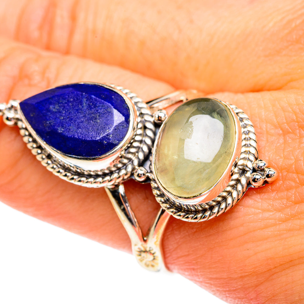 Prehnite Rings handcrafted by Ana Silver Co - RING77355