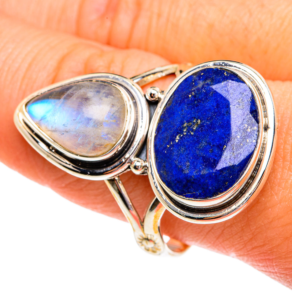 Lapis Lazuli Rings handcrafted by Ana Silver Co - RING77366