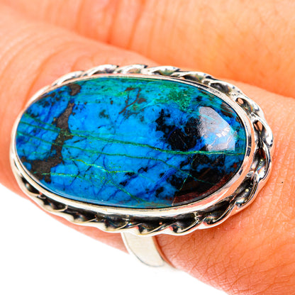 Shattuckite Rings handcrafted by Ana Silver Co - RING77367